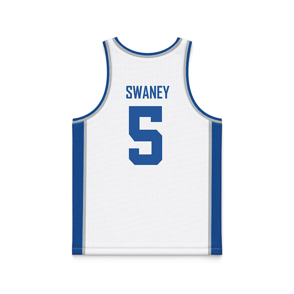MTSU - NCAA Women's Basketball : Carsyn Swaney - White Basketball Jersey-1
