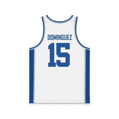 MTSU - NCAA Women's Basketball : Nicole Dominguez - White Basketball Jersey-1
