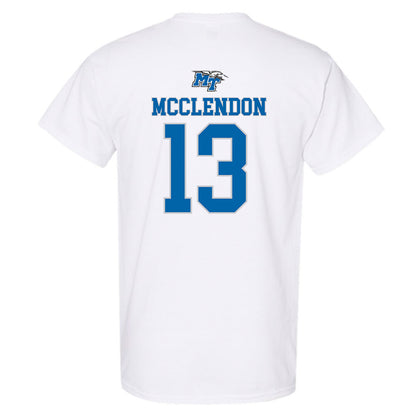 MTSU - NCAA Women's Basketball : Jenna McClendon - Replica Shersey T-Shirt-1