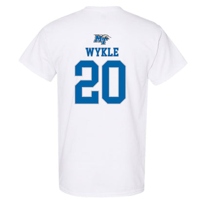 MTSU - NCAA Men's Basketball : Savon Wykle - Replica Shersey T-Shirt-1