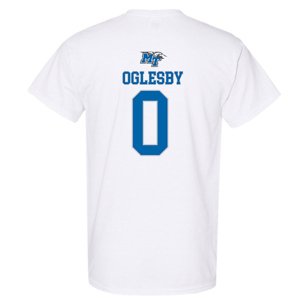 MTSU - NCAA Men's Basketball : Alec Oglesby - Replica Shersey T-Shirt-1