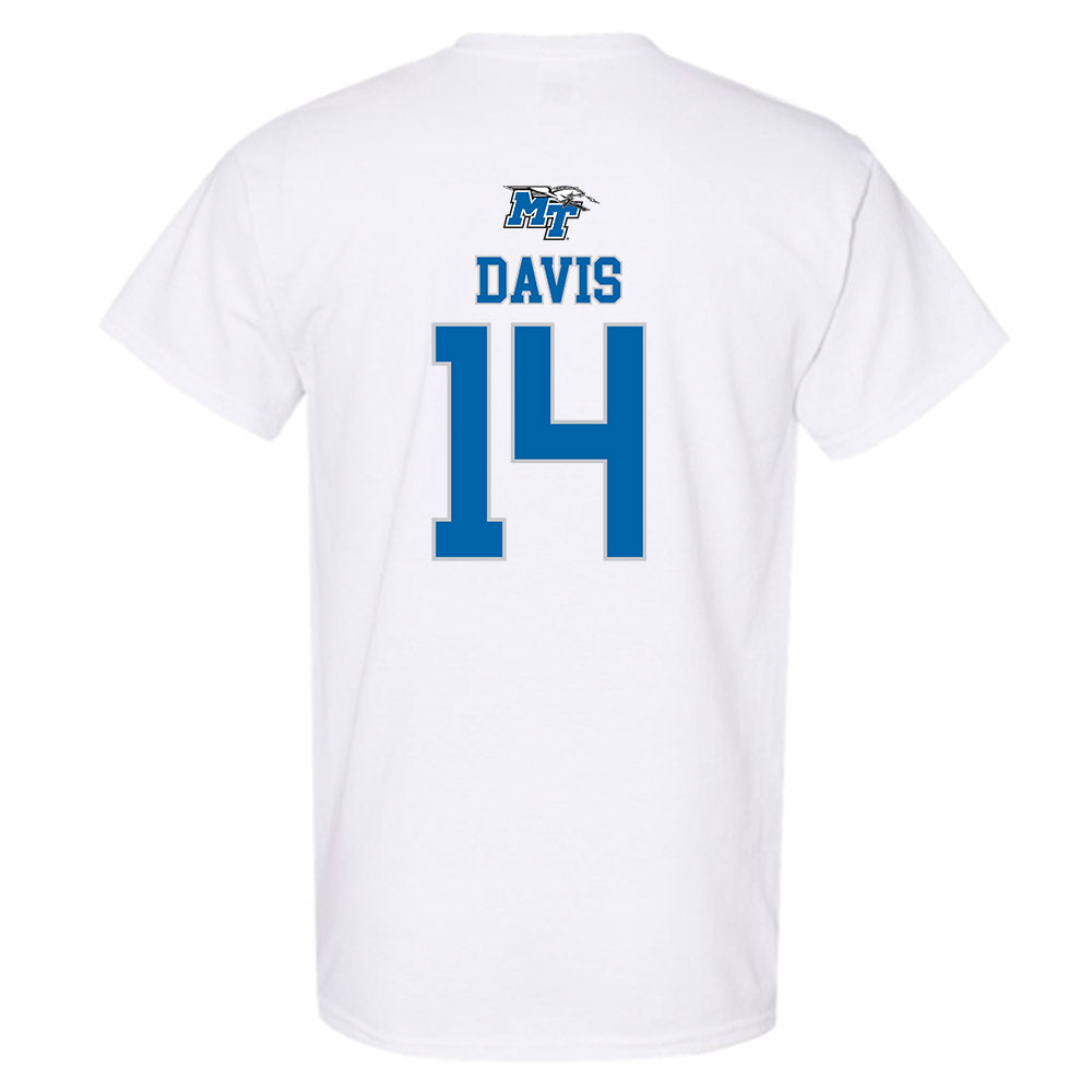 MTSU - NCAA Women's Basketball : Savannah Davis - Replica Shersey T-Shirt-1