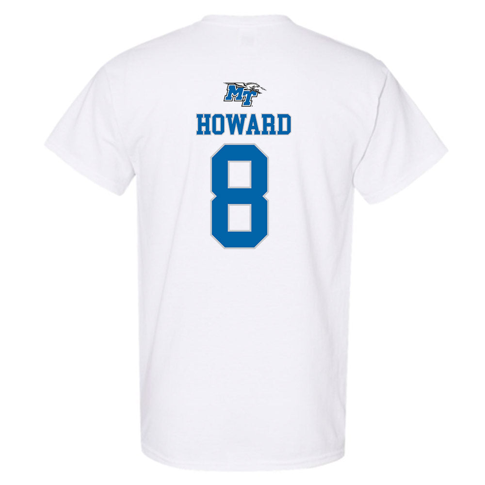 MTSU - NCAA Men's Basketball : Jax Howard - Replica Shersey T-Shirt-1