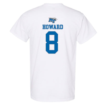 MTSU - NCAA Men's Basketball : Jax Howard - Replica Shersey T-Shirt-1