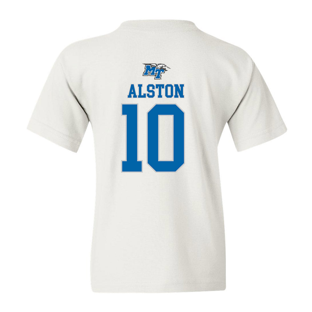 MTSU - NCAA Men's Basketball : Torey Alston - Youth T-Shirt