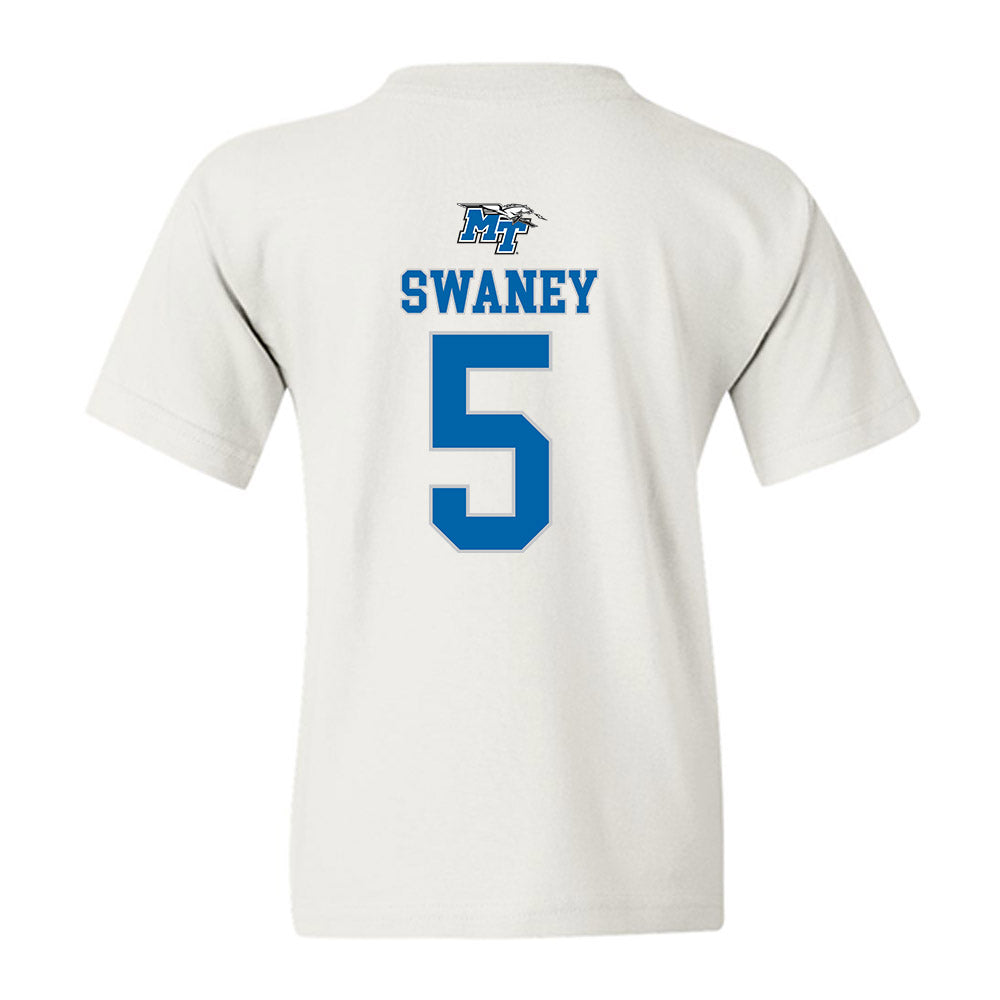 MTSU - NCAA Women's Basketball : Carsyn Swaney - Replica Shersey Youth T-Shirt-1