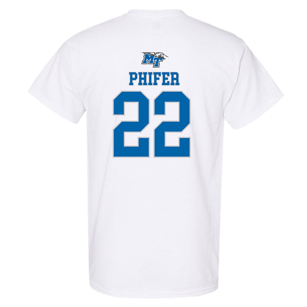 MTSU - NCAA Women's Basketball : Macie Phifer - Replica Shersey T-Shirt-1