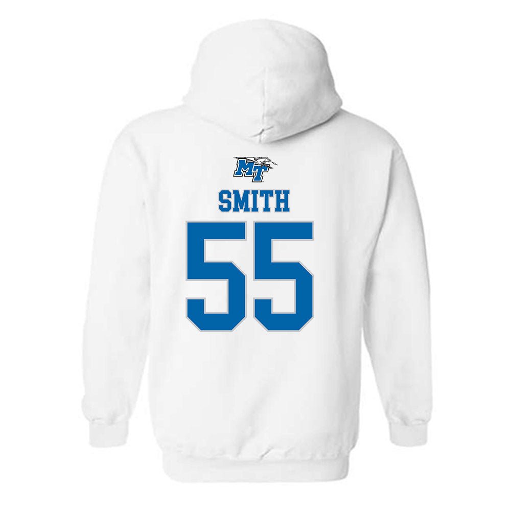 MTSU - NCAA Men's Basketball : Sean Smith - Replica Shersey Hooded Sweatshirt-1