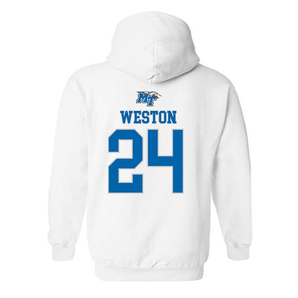 MTSU - NCAA Men's Basketball : Cam Weston - Hooded Sweatshirt