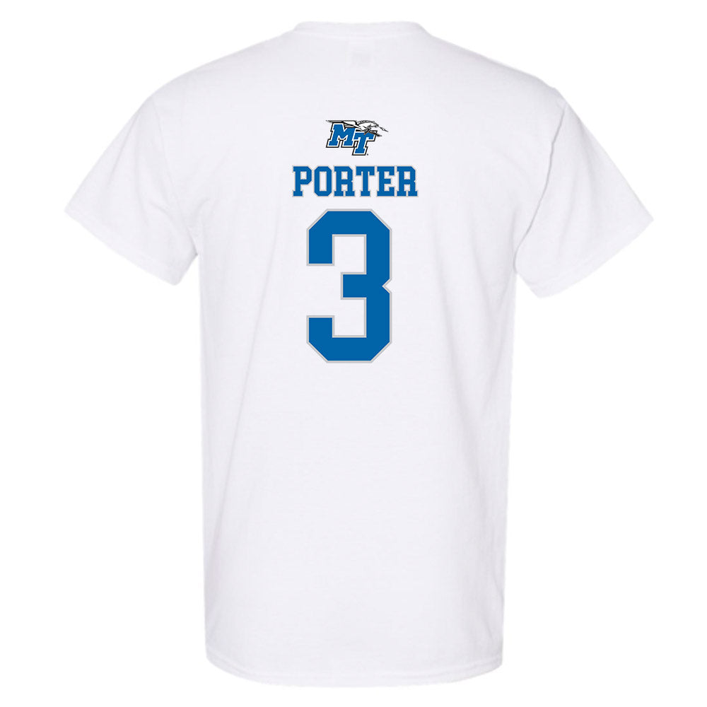 MTSU - NCAA Men's Basketball : Jestin Porter - T-Shirt