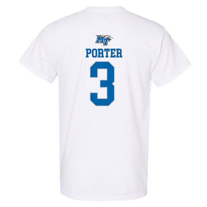 MTSU - NCAA Men's Basketball : Jestin Porter - T-Shirt