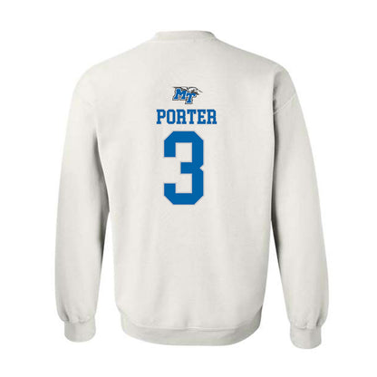 MTSU - NCAA Men's Basketball : Jestin Porter - Crewneck Sweatshirt