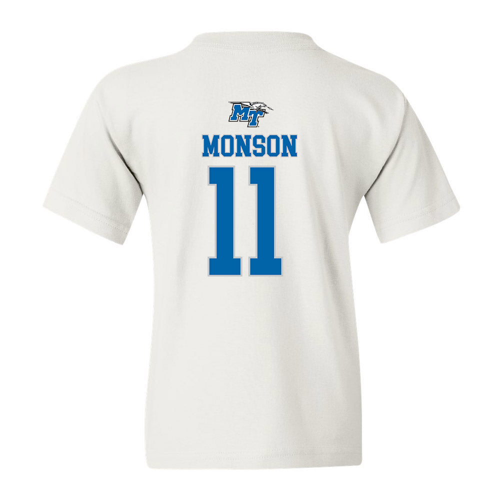 MTSU - NCAA Women's Basketball : Emily Monson - Replica Shersey Youth T-Shirt