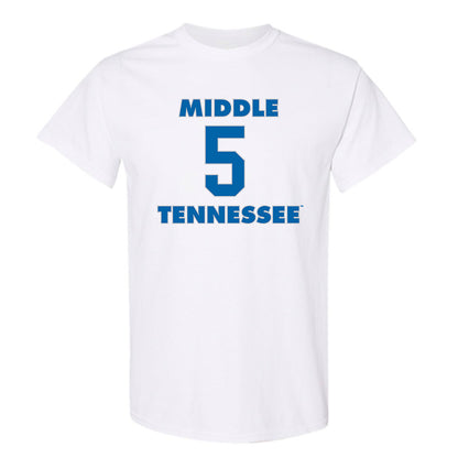 MTSU - NCAA Women's Basketball : Carsyn Swaney - Replica Shersey T-Shirt-0