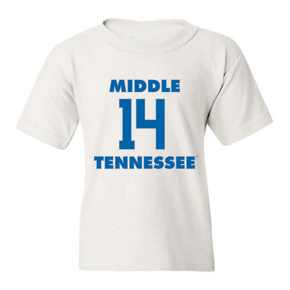 MTSU - NCAA Women's Basketball : Savannah Davis - Replica Shersey Youth T-Shirt-0