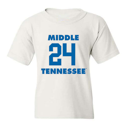 MTSU - NCAA Men's Basketball : Cam Weston - Youth T-Shirt