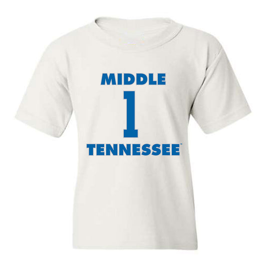 MTSU - NCAA Women's Basketball : Courtney Blakely - Replica Shersey Youth T-Shirt