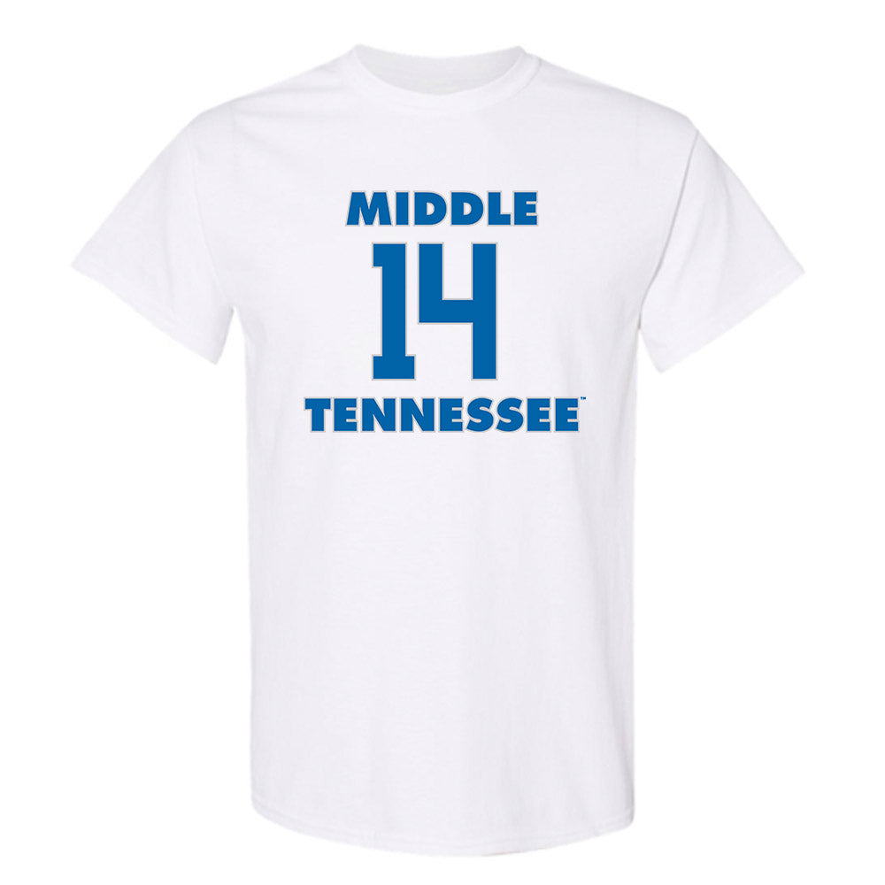 MTSU - NCAA Women's Basketball : Savannah Davis - Replica Shersey T-Shirt-0