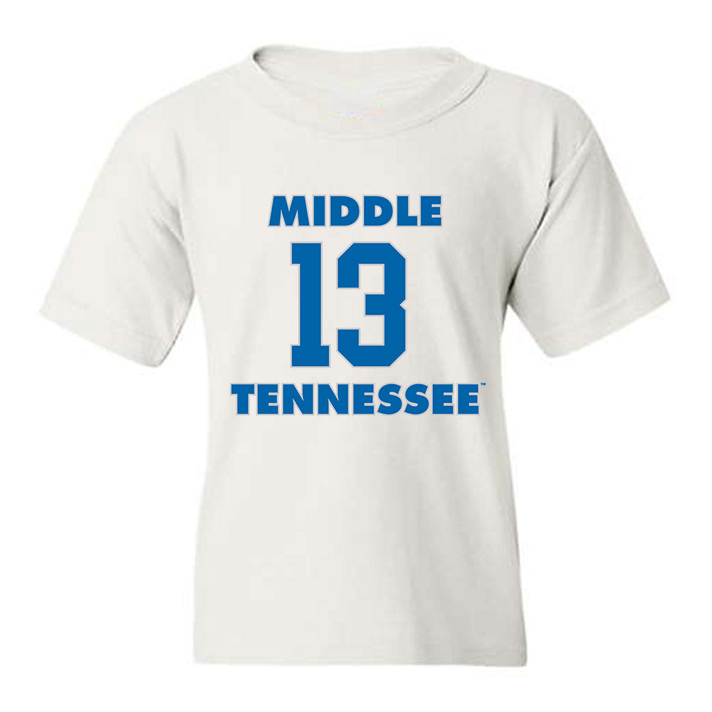 MTSU - NCAA Women's Basketball : Jenna McClendon - Replica Shersey Youth T-Shirt-0
