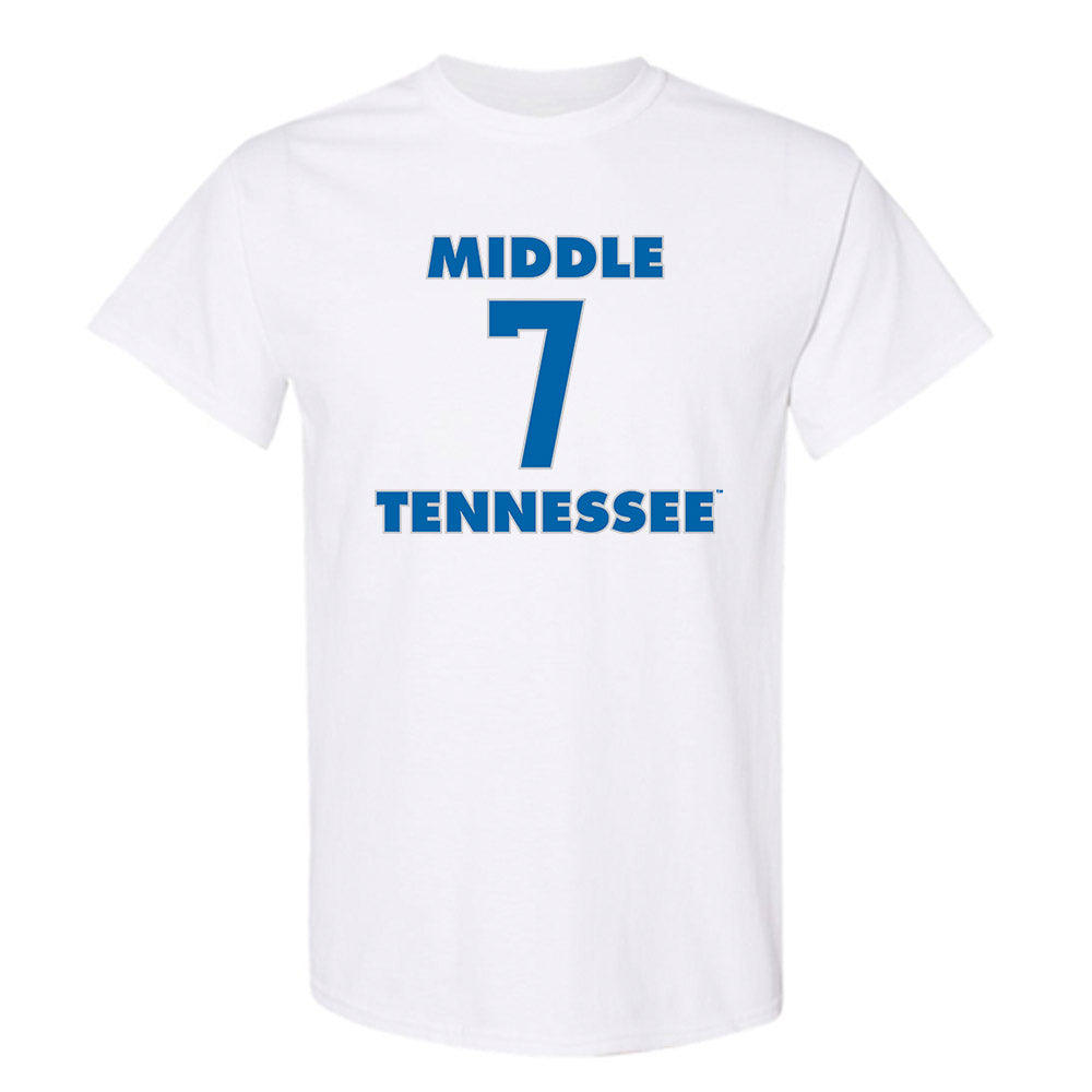 MTSU - NCAA Men's Basketball : Charvez Ambrose - Replica Shersey T-Shirt-0
