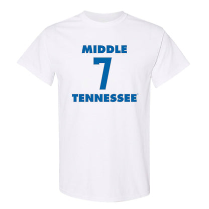 MTSU - NCAA Men's Basketball : Charvez Ambrose - Replica Shersey T-Shirt-0