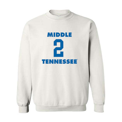 MTSU - NCAA Men's Basketball : Jlynn Counter - Replica Shersey Crewneck Sweatshirt-0