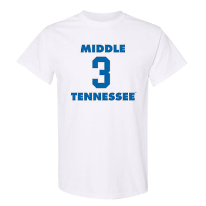 MTSU - NCAA Men's Basketball : Luka Jovanovic - Replica Shersey T-Shirt-0