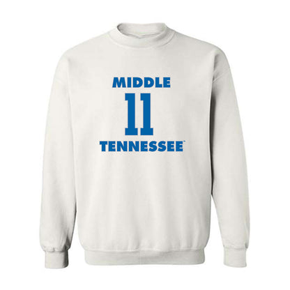 MTSU - NCAA Women's Basketball : Emily Monson - Replica Shersey Crewneck Sweatshirt