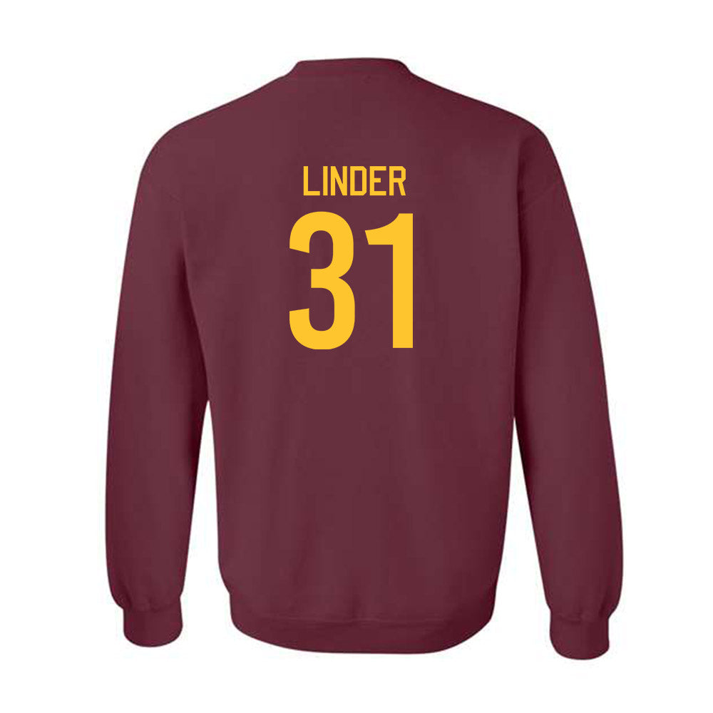 Arizona State - NCAA Baseball : Colin Linder - Classic Shersey Crewneck Sweatshirt-1