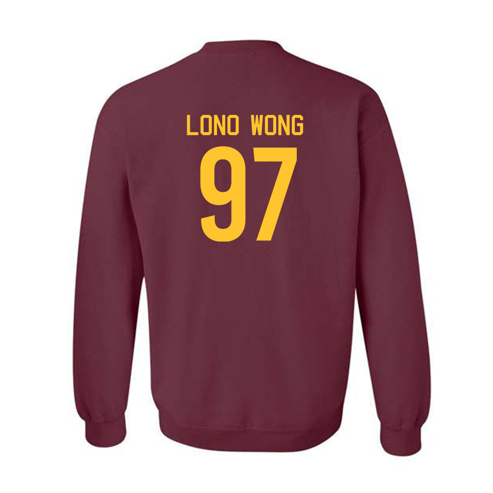 Arizona State - NCAA Football : Blazen Lono-Wong - Classic Shersey Crewneck Sweatshirt-1