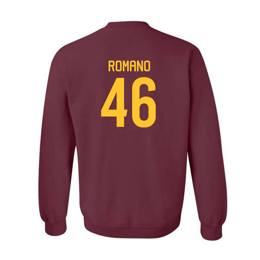 Arizona State - NCAA Football : Tommy Romano - Classic Shersey Crewneck Sweatshirt-1