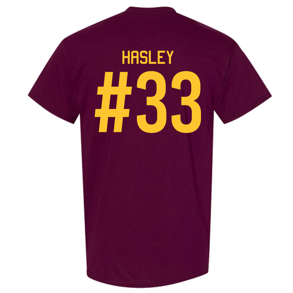 Arizona State - NCAA Men's Ice Hockey : Connor Hasley - Classic Shersey T-Shirt-1