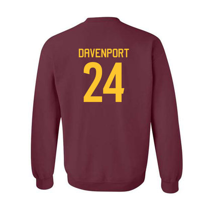Arizona State - NCAA Women's Basketball : Deborah Davenport - Classic Shersey Crewneck Sweatshirt-1