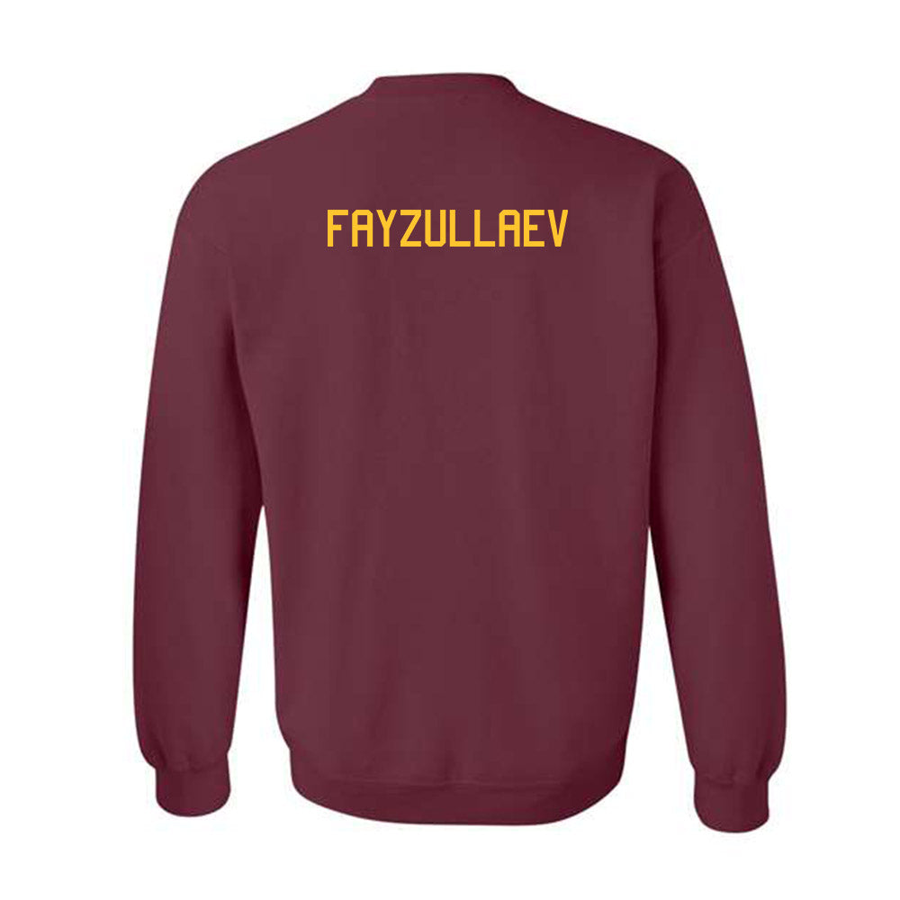 Arizona State - NCAA Wrestling : Azizbek Fayzullaev - Classic Shersey Crewneck Sweatshirt-1