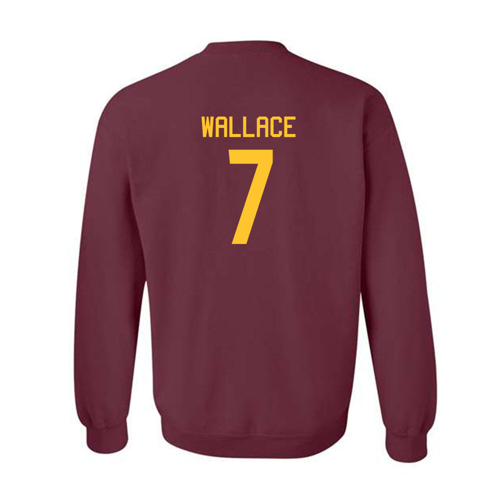 Arizona State - NCAA Men's Basketball : Vijay Wallace - Classic Shersey Crewneck Sweatshirt-1