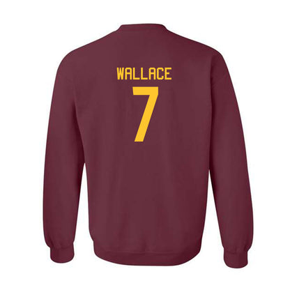 Arizona State - NCAA Men's Basketball : Vijay Wallace - Classic Shersey Crewneck Sweatshirt-1