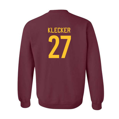 Arizona State - NCAA Baseball : Kole Klecker - Classic Shersey Crewneck Sweatshirt-1