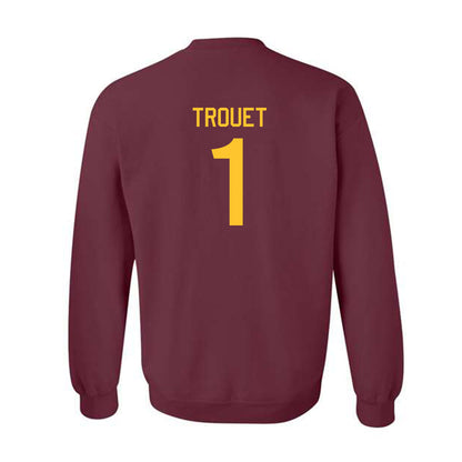 Arizona State - NCAA Men's Basketball : Santiago Trouet - Classic Shersey Crewneck Sweatshirt-1