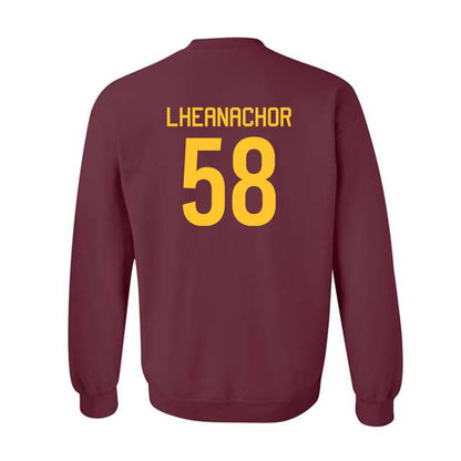 Arizona State - NCAA Football : Maxwell Lheanachor - Classic Shersey Crewneck Sweatshirt-1