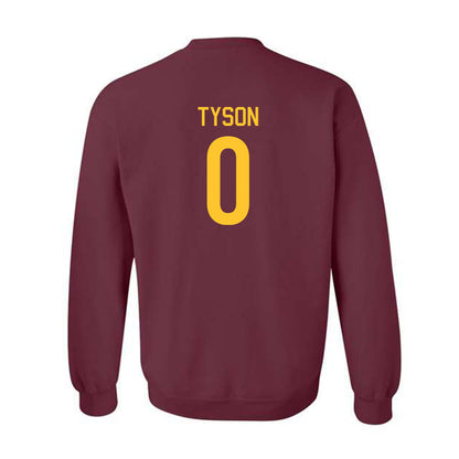 Arizona State - NCAA Football : Jordyn Tyson - Classic Shersey Crewneck Sweatshirt-1