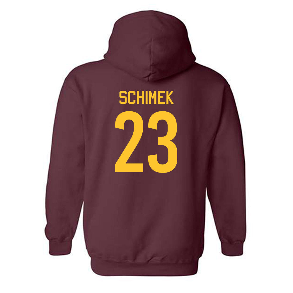 Arizona State - NCAA Men's Ice Hockey : Bennett Schimek - Classic Shersey Hooded Sweatshirt