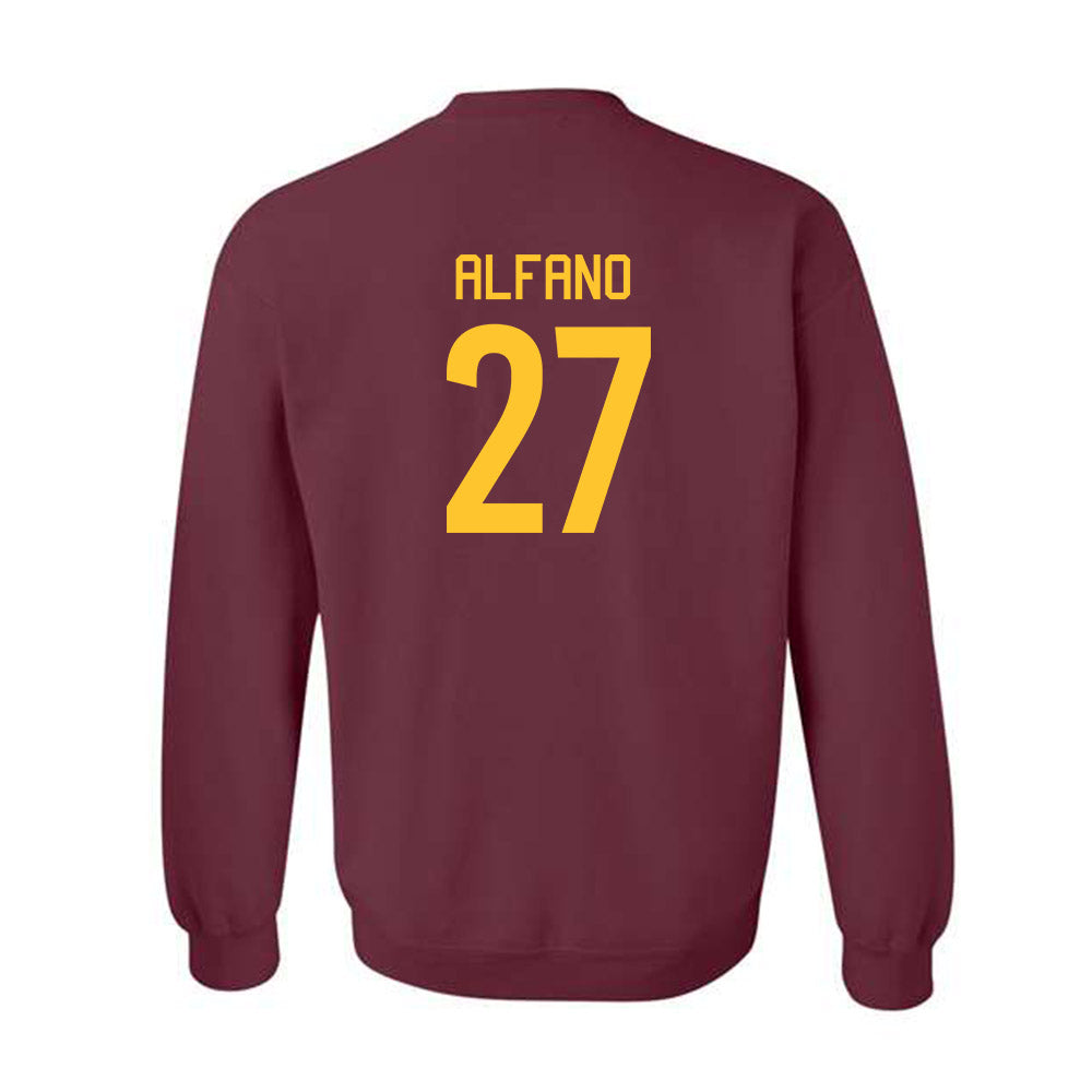 Arizona State - NCAA Men's Ice Hockey : Sam Alfano - Classic Shersey Crewneck Sweatshirt-1