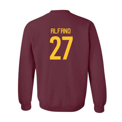 Arizona State - NCAA Men's Ice Hockey : Sam Alfano - Classic Shersey Crewneck Sweatshirt-1