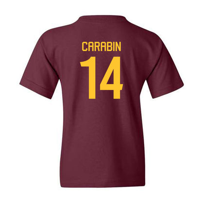 Arizona State - NCAA Women's Soccer : Allison Carabin - Classic Shersey Youth T-Shirt