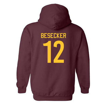 Arizona State - NCAA Beach Volleyball : Arden Besecker - Classic Shersey Hooded Sweatshirt