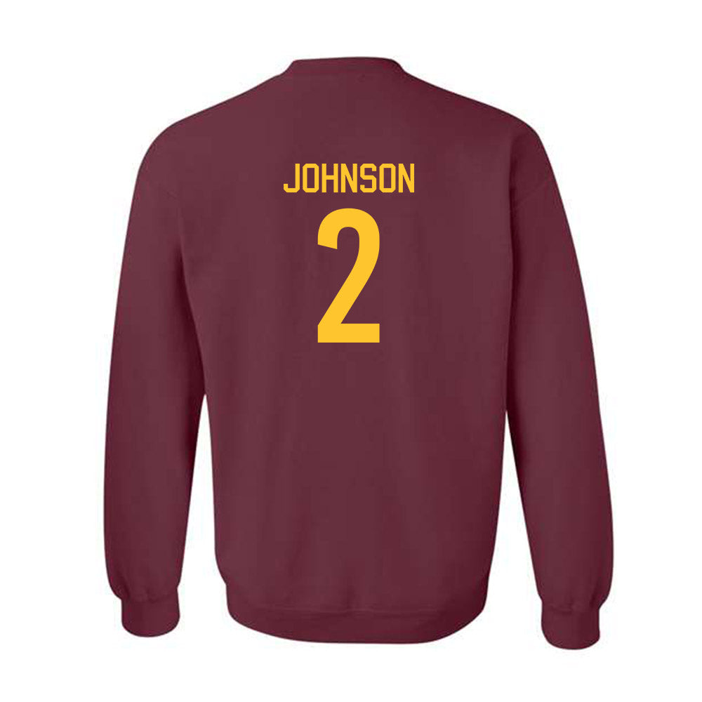 Arizona State - NCAA Men's Basketball : Anthony Johnson - Classic Shersey Crewneck Sweatshirt-1