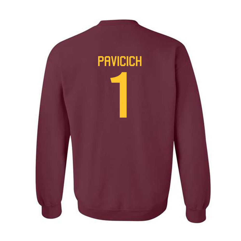 Arizona State - NCAA Men's Ice Hockey : Luke Pavicich - Classic Shersey Crewneck Sweatshirt