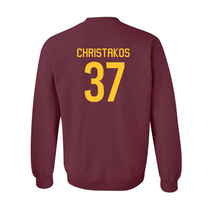 Arizona State - NCAA Football : Tommy Christakos - Classic Shersey Crewneck Sweatshirt-1