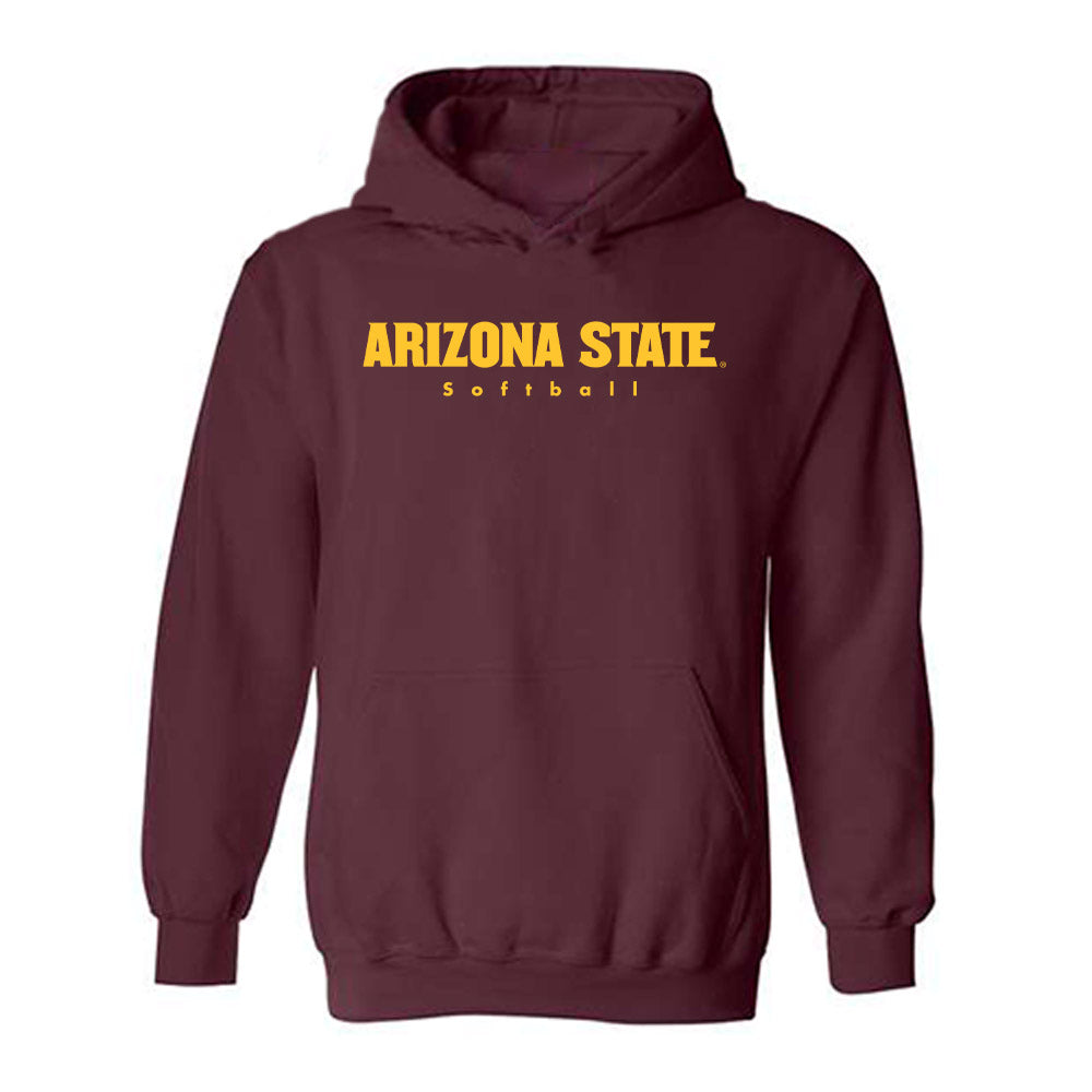 Arizona State - NCAA Softball : Yannixa Acuna - Classic Shersey Hooded Sweatshirt-0