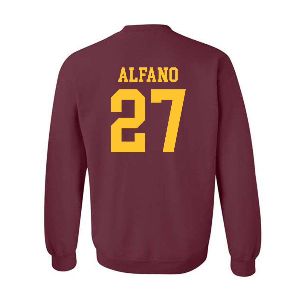 Arizona State - NCAA Men's Ice Hockey : Sam Alfano - Classic Shersey Crewneck Sweatshirt-1